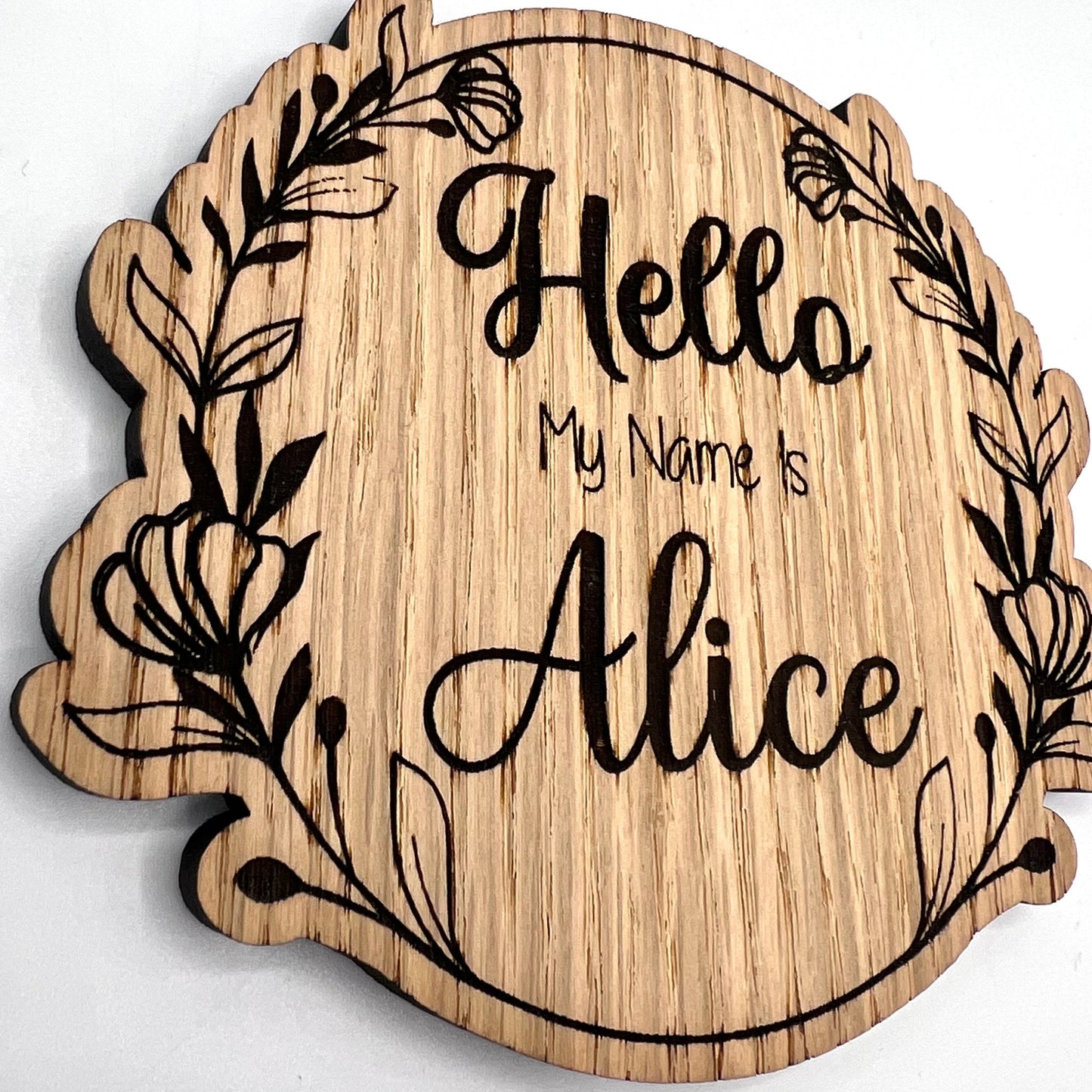 Personalised Birth Announcement Plaque - New Born Baby Name Plaque - Baby Plaque - First photo prop - Baby - Baby Name - Baby Gift