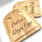 Personalised Wooden Egg Board - Dippy Egg Plate - Breakfast Board - Egg and Soldiers - Easter Gift - Easter Sunday Breakfast - Birthday Gift