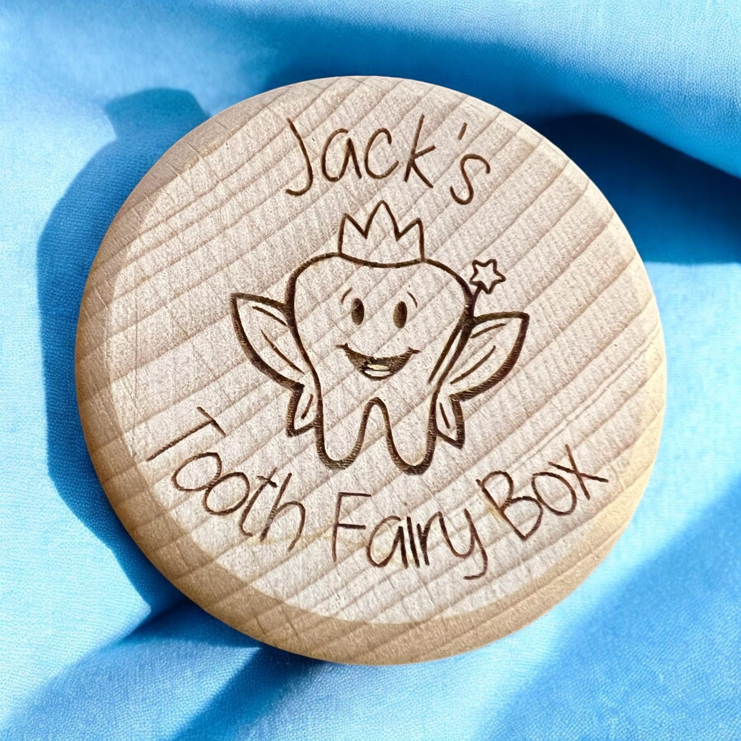 Personalised Tooth Fairy Box - First Tooth - Keepsake Box - Tooth Fairy Money Pot - Teeth - Baby Tooth Box - Baby Teeth - Trinket Box