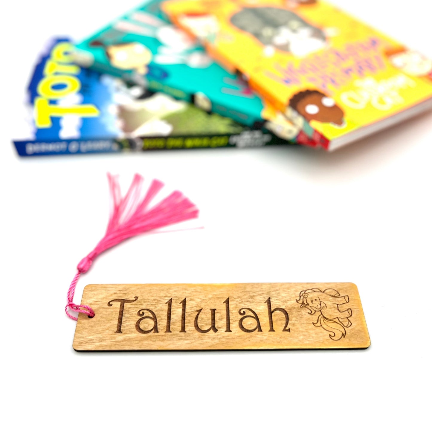 Personalised Unicorn Bookmark