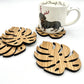 Monstera Leaf Coasters