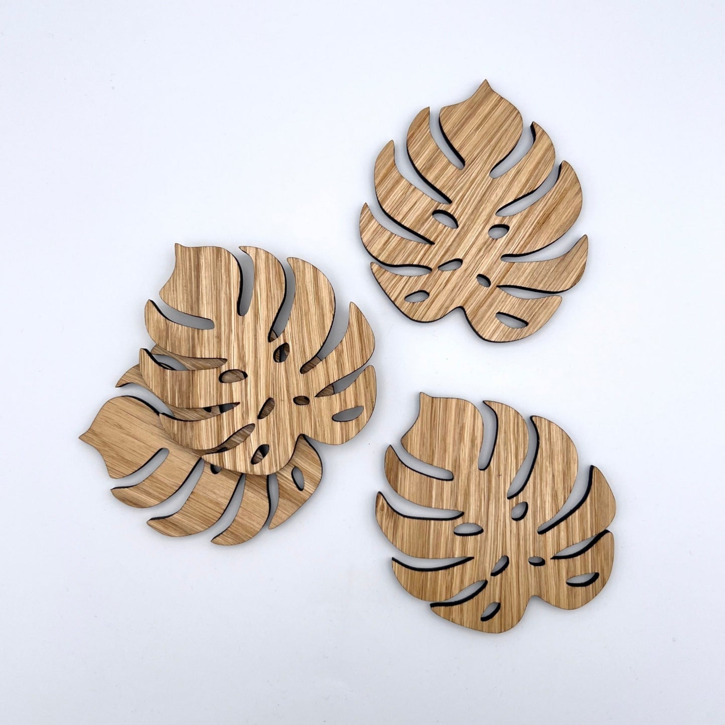 Monstera Leaf Coasters