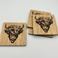 Highland Cow Coaster