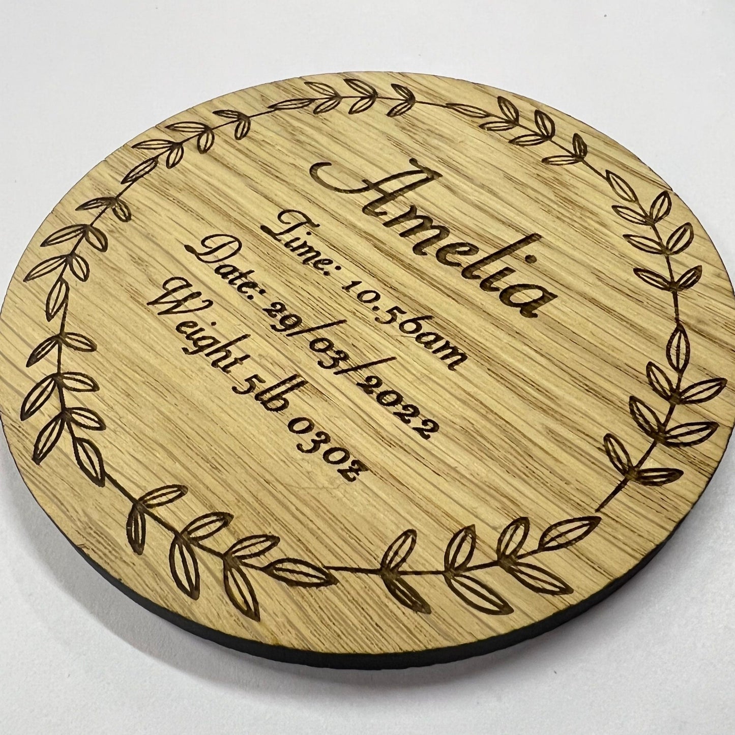 Personalised Baby Plaque 