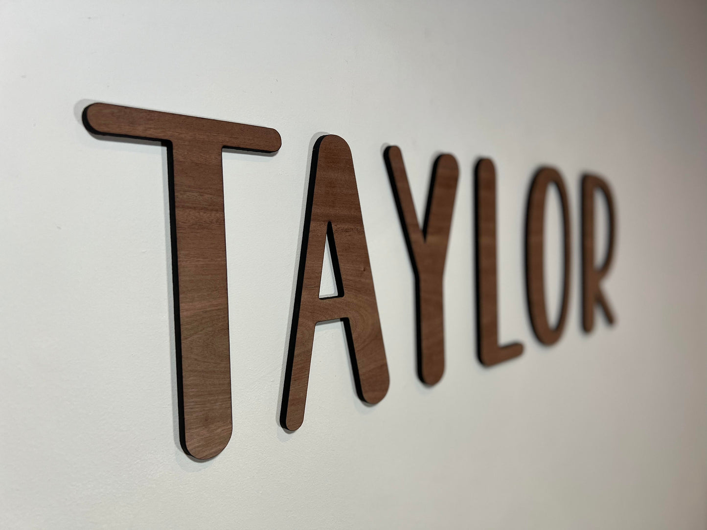 Personalised Wooden Name Sign