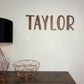 Personalised Wooden Name Sign