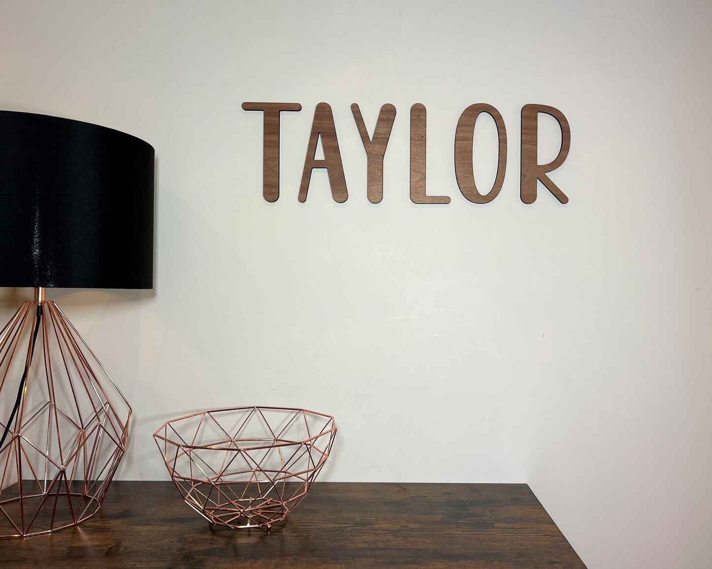 Personalised Wooden Name Sign