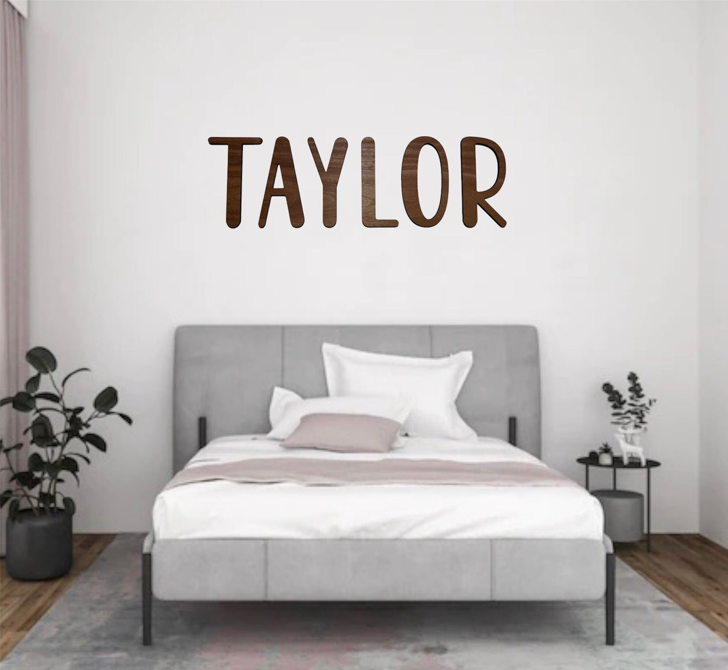 Personalised Wooden Name Sign