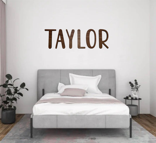 Personalised Wooden Name Sign