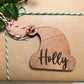 Santa Hat Christmas Gift Tags