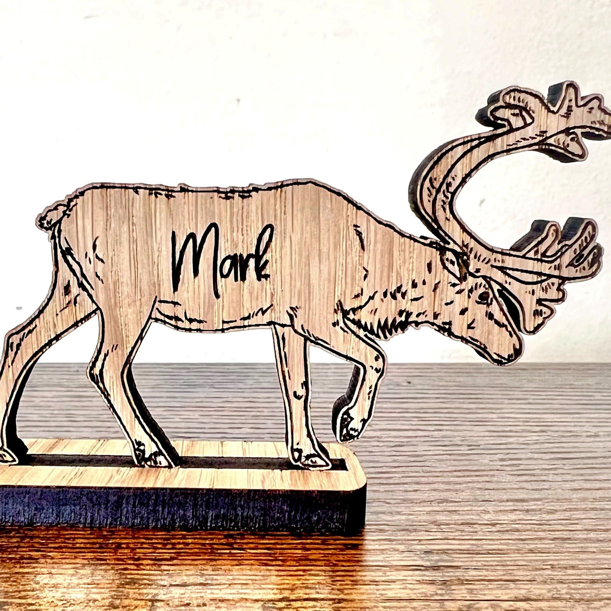 Reindeer Table Name Stands