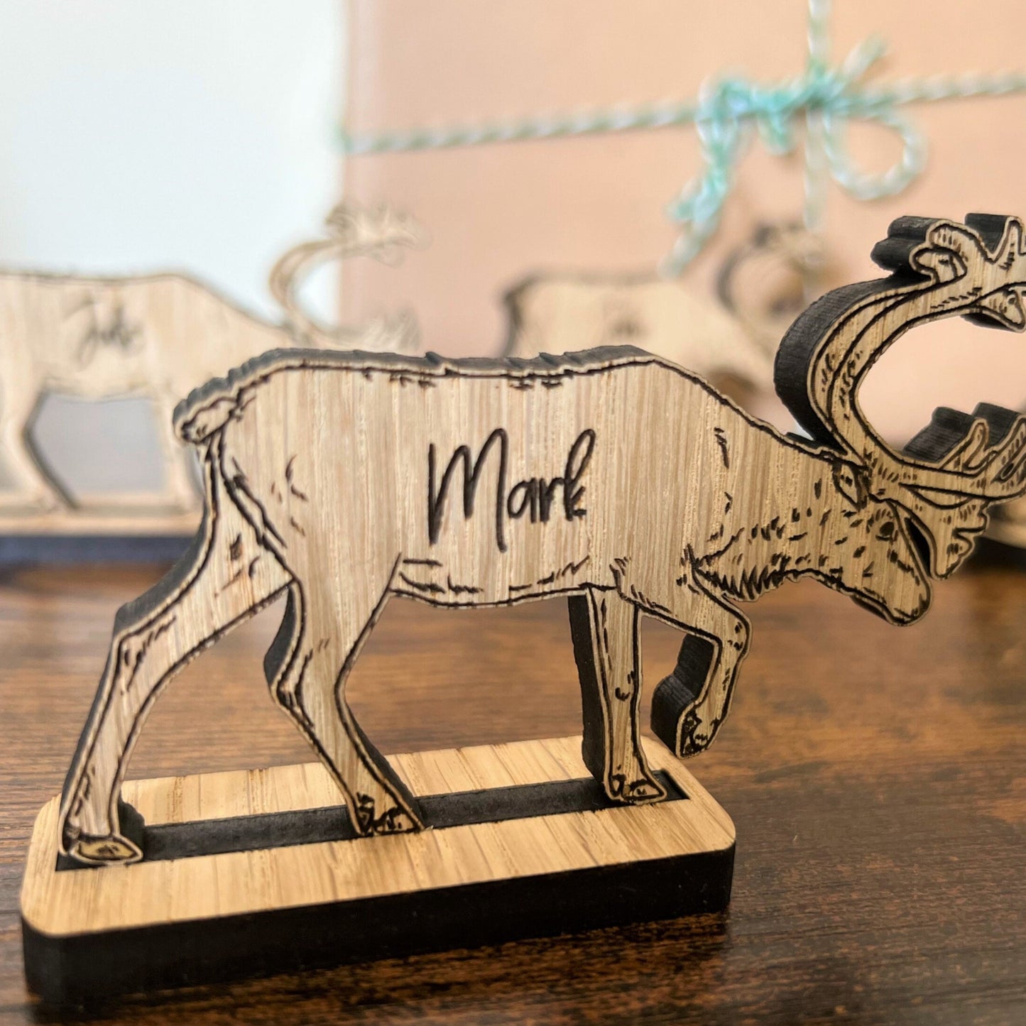Reindeer Table Name Stands