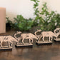Reindeer Table Name Stands