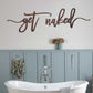 Get Naked Wall Quote Art