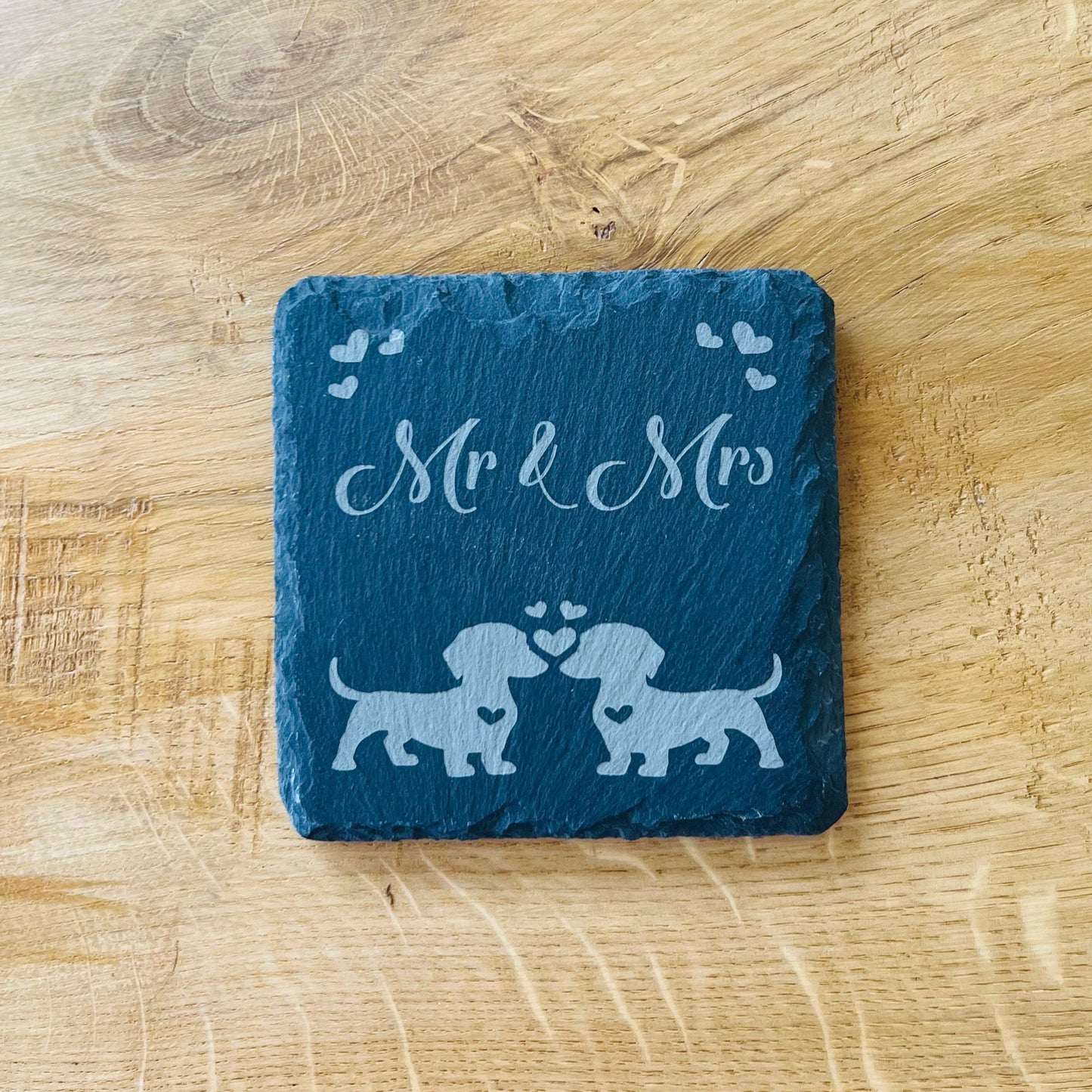 Mr & Mrs Dachshund Coaster