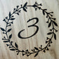 Wedding Wooden Table Numbers
