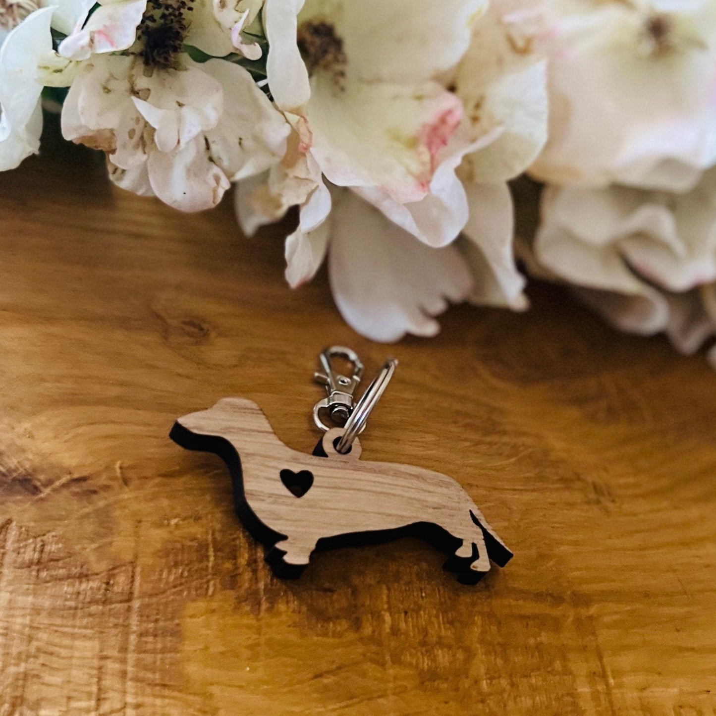 Dachshund Keyring