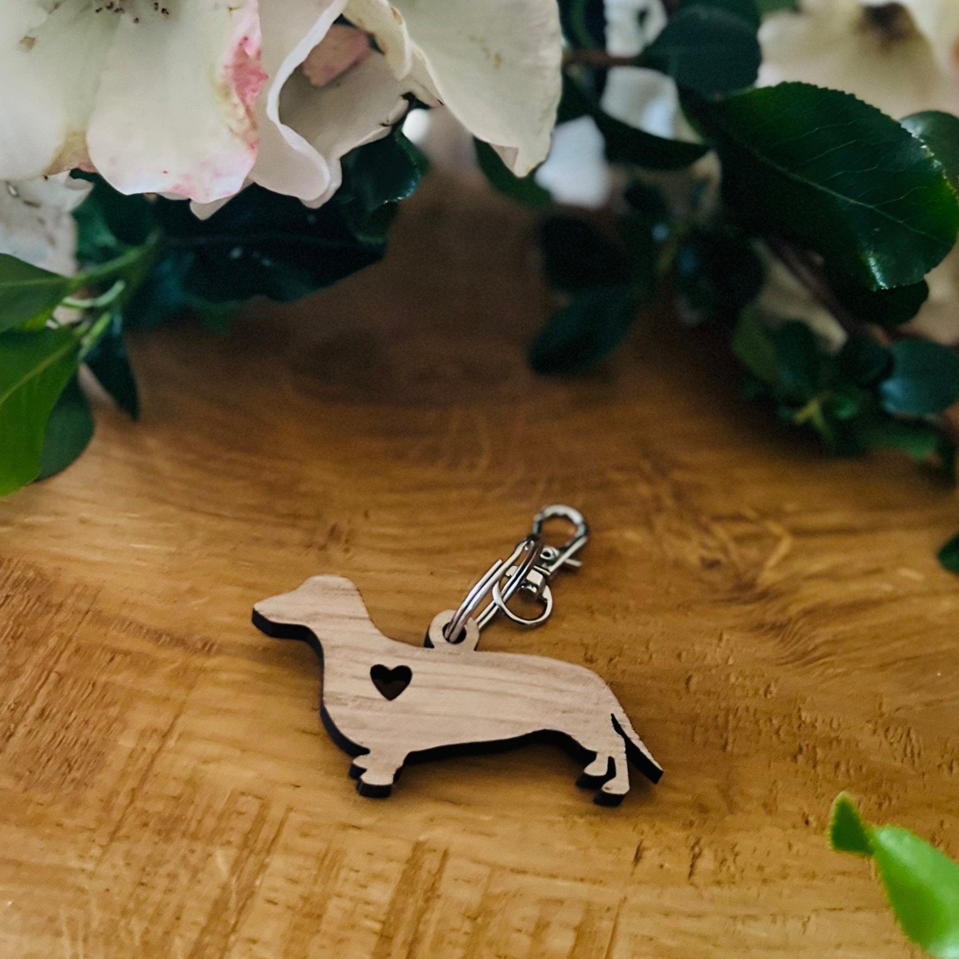 Dachshund Keyring