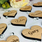 Heart Wedding Table Names