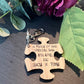 Puzzle Keyring Wedding Favours