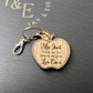 Personalised Apple Teacher Keyring
