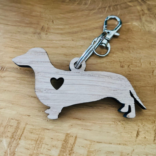 Dachshund Keyring