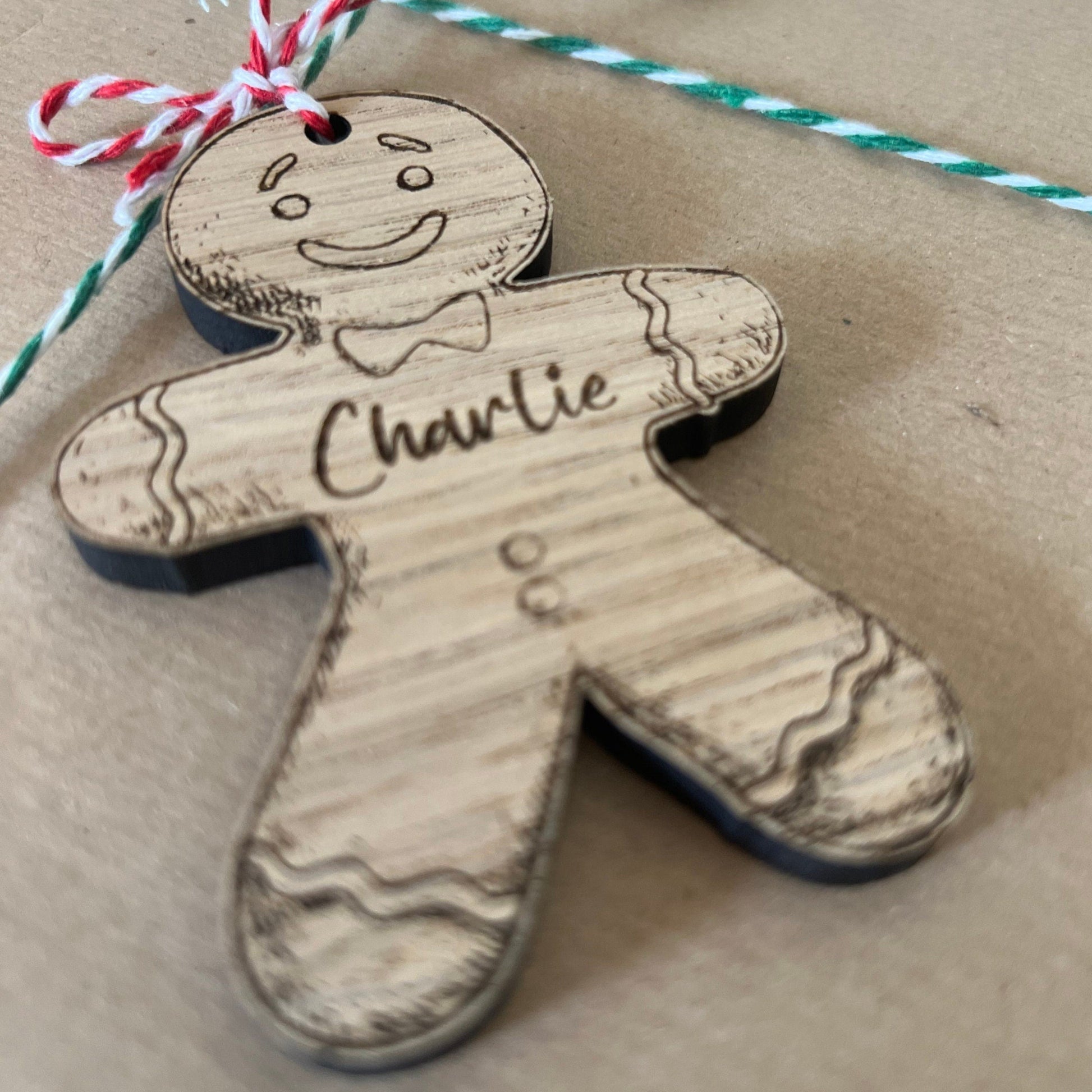 Personalised Gingerbread Gift Tags