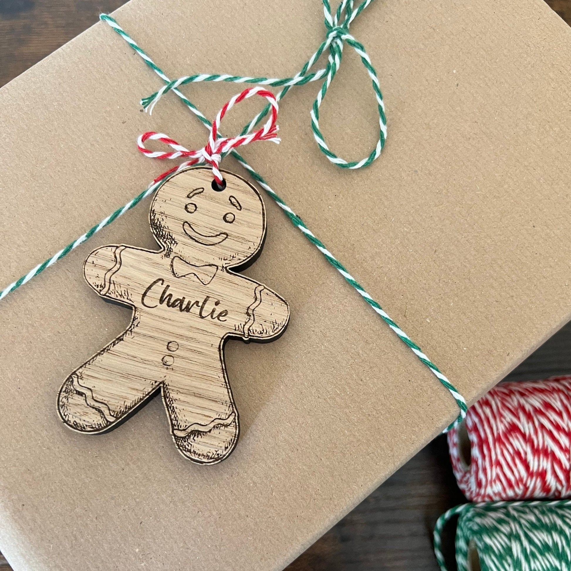Personalised Gingerbread Gift Tags