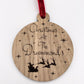 Personalised Family Christmas Tree Decoration
