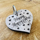 Happy Anniversary Heart Keyring