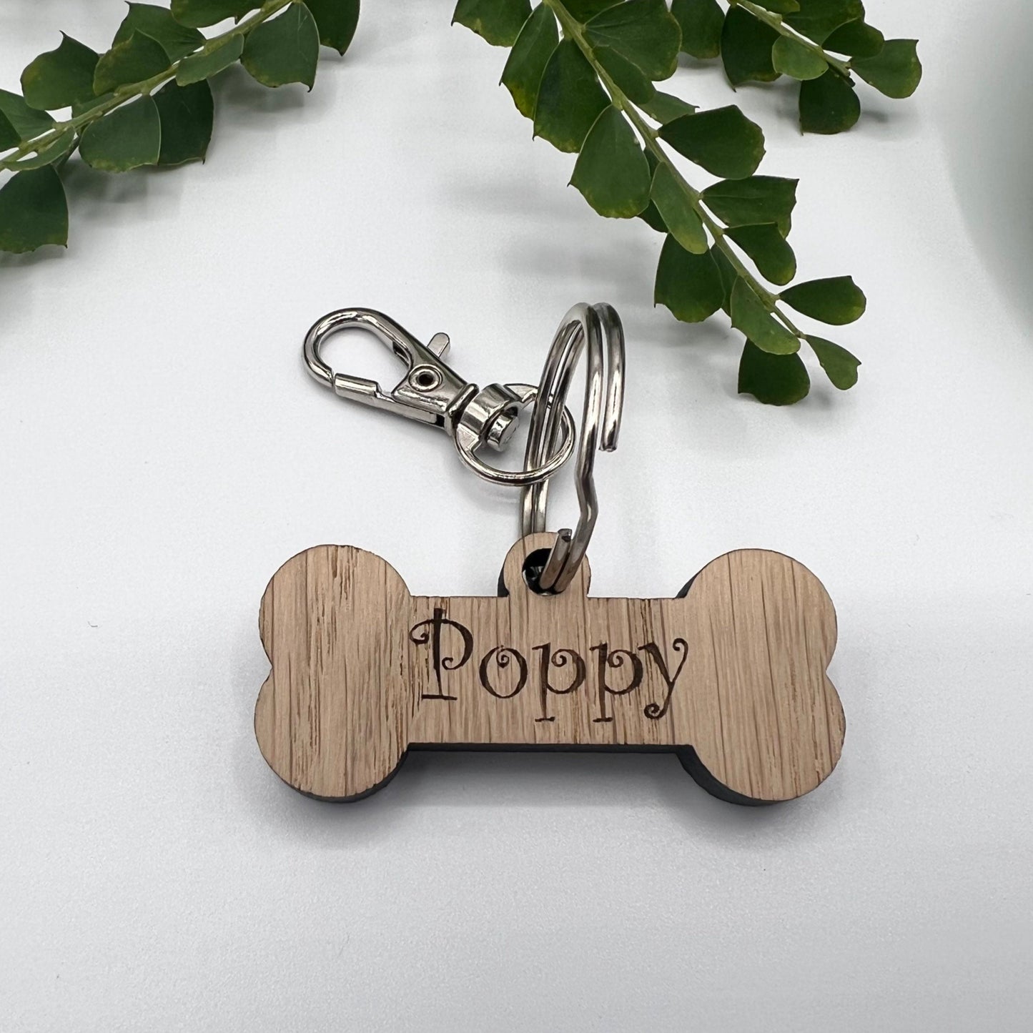 Personalised Bone Keyring