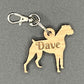 Personalised Boxer Keyring
