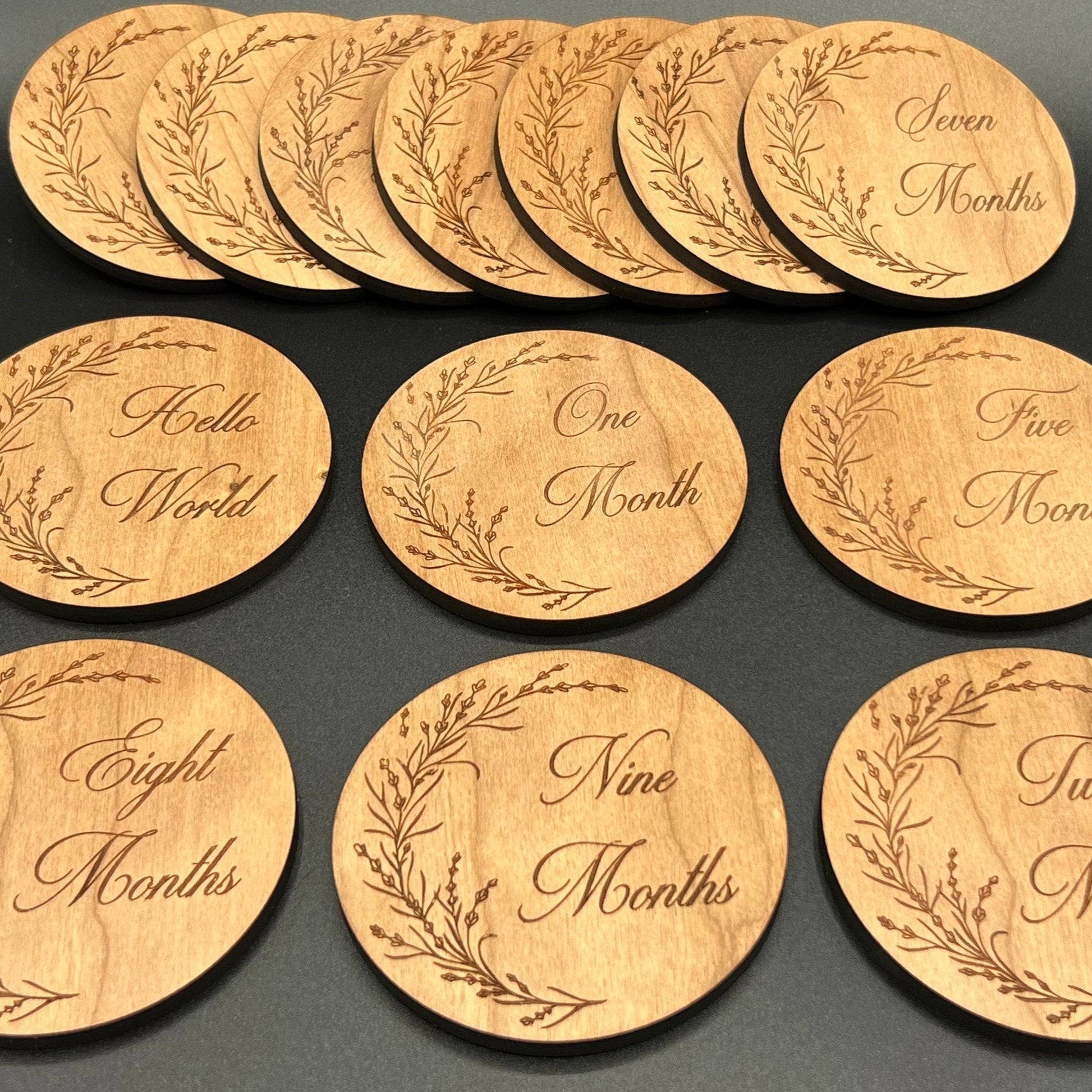 Baby Monthly Milestone Tokens