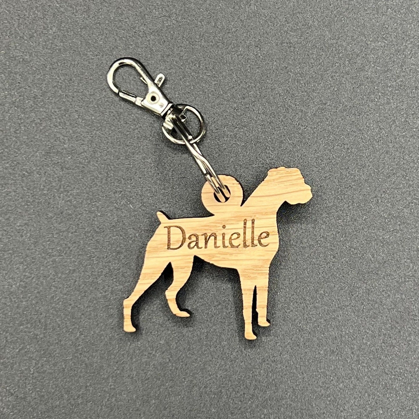 Personalised Boxer Keyring