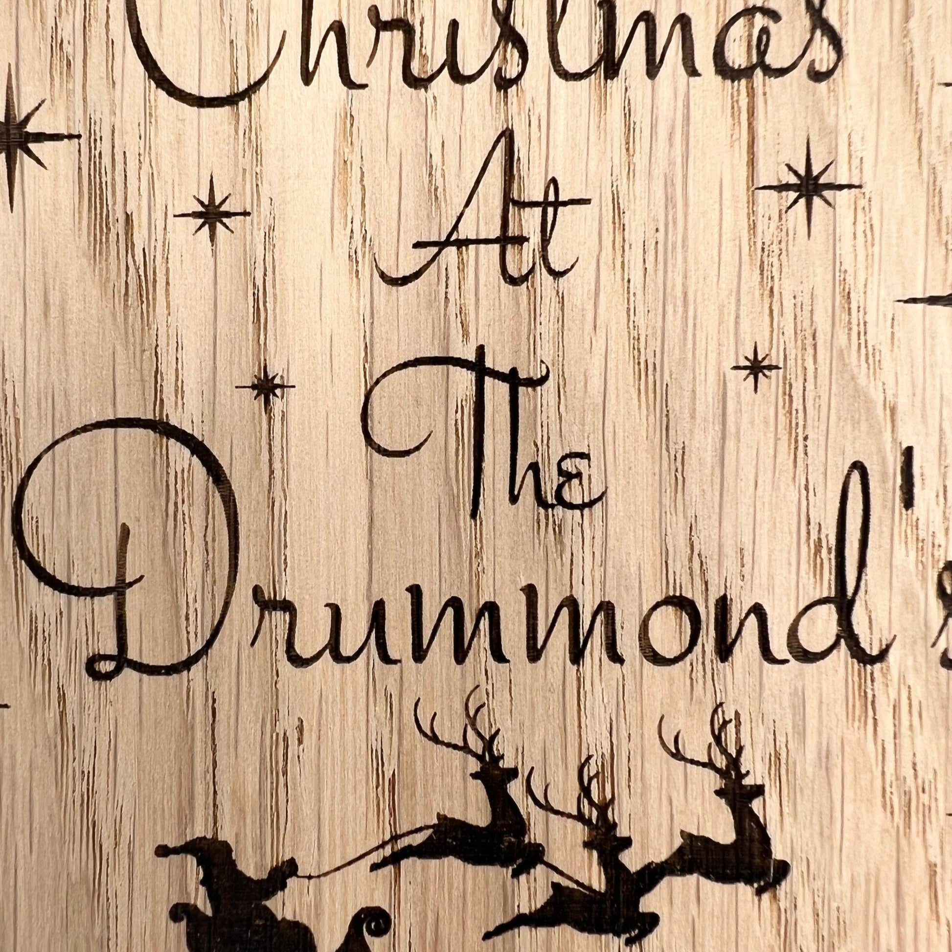 Personalised Family Christmas Tree Decoration