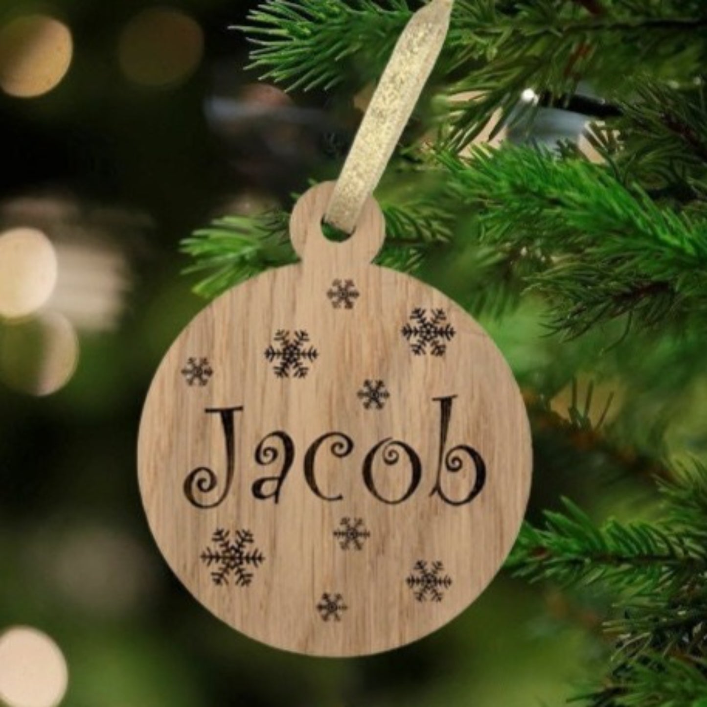 Personalised Name Christmas Tree Decoration