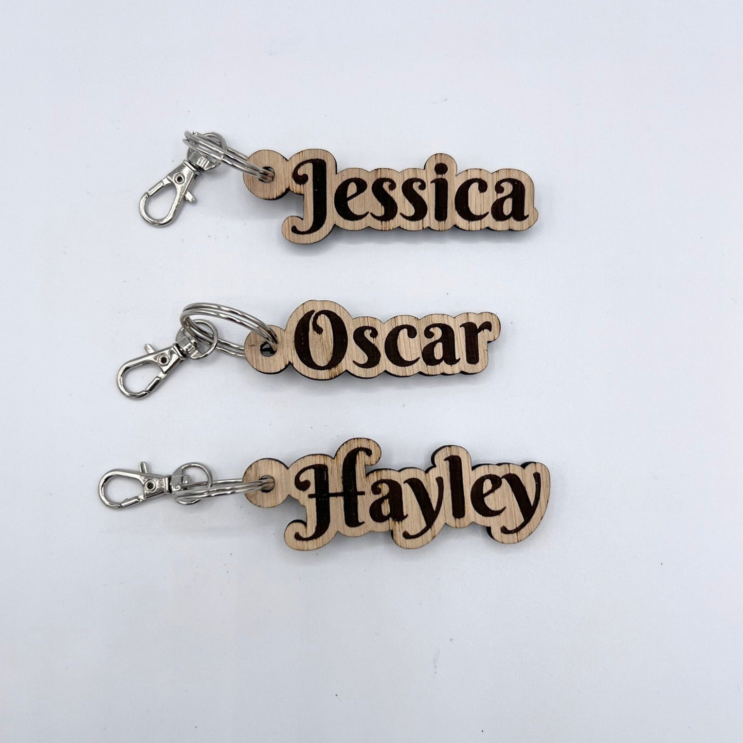 Personalised Name Keyring