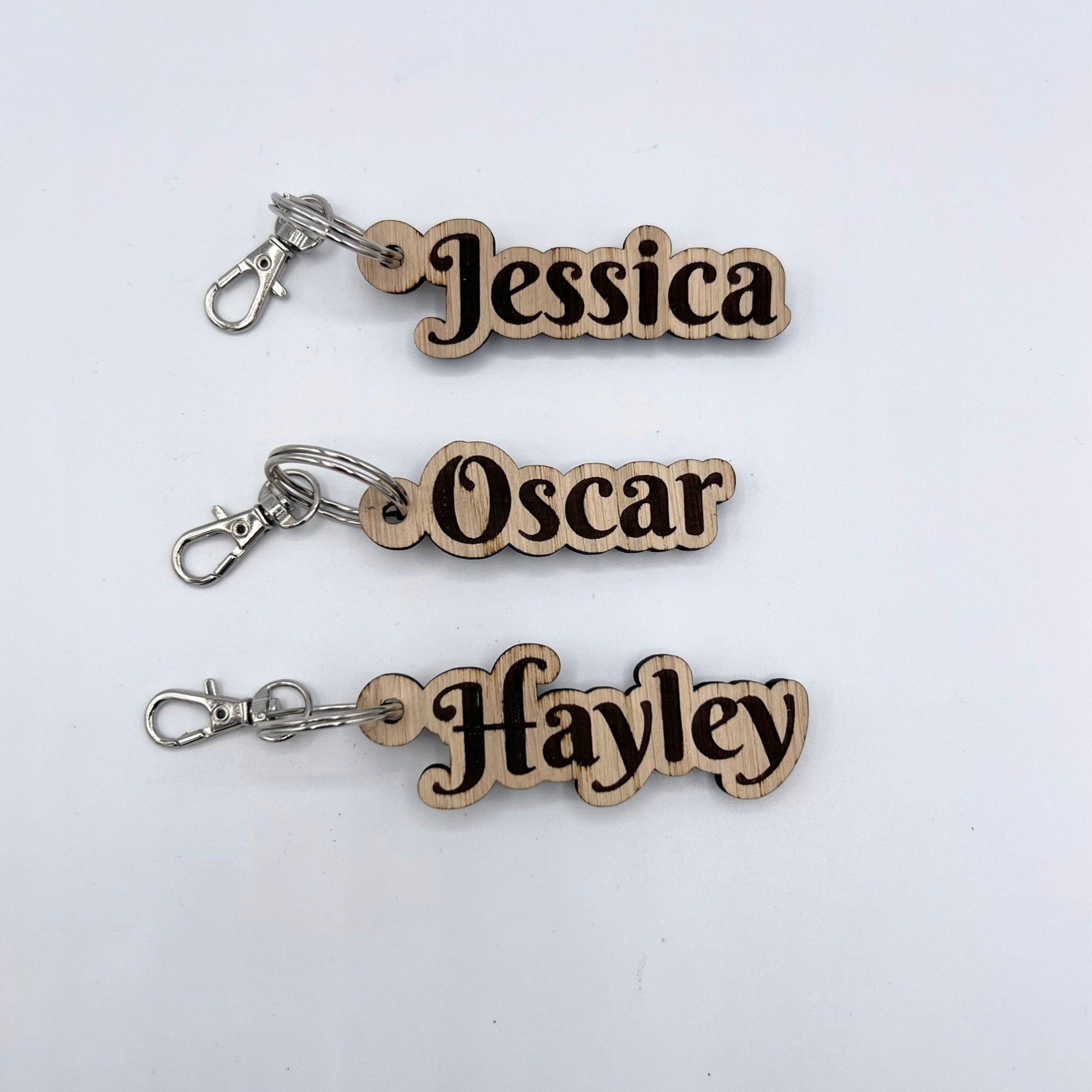 Personalised Name Keyring