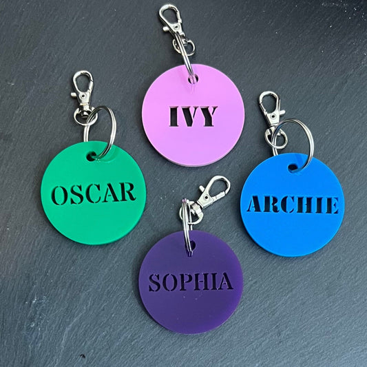 Personalised Name Keyring