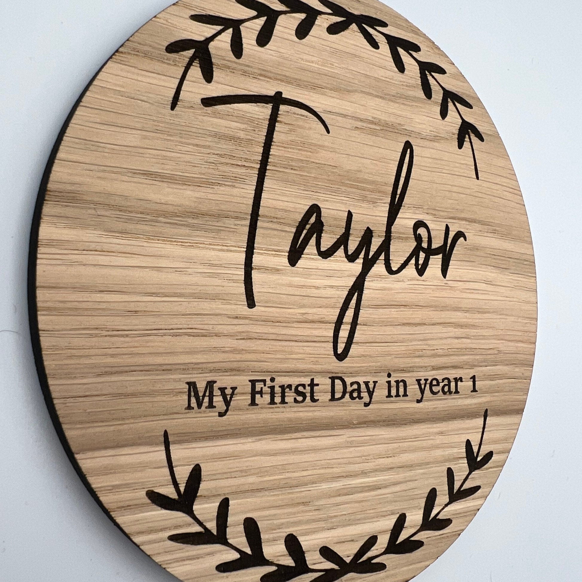 Personalised Back to School Name Photo Prop