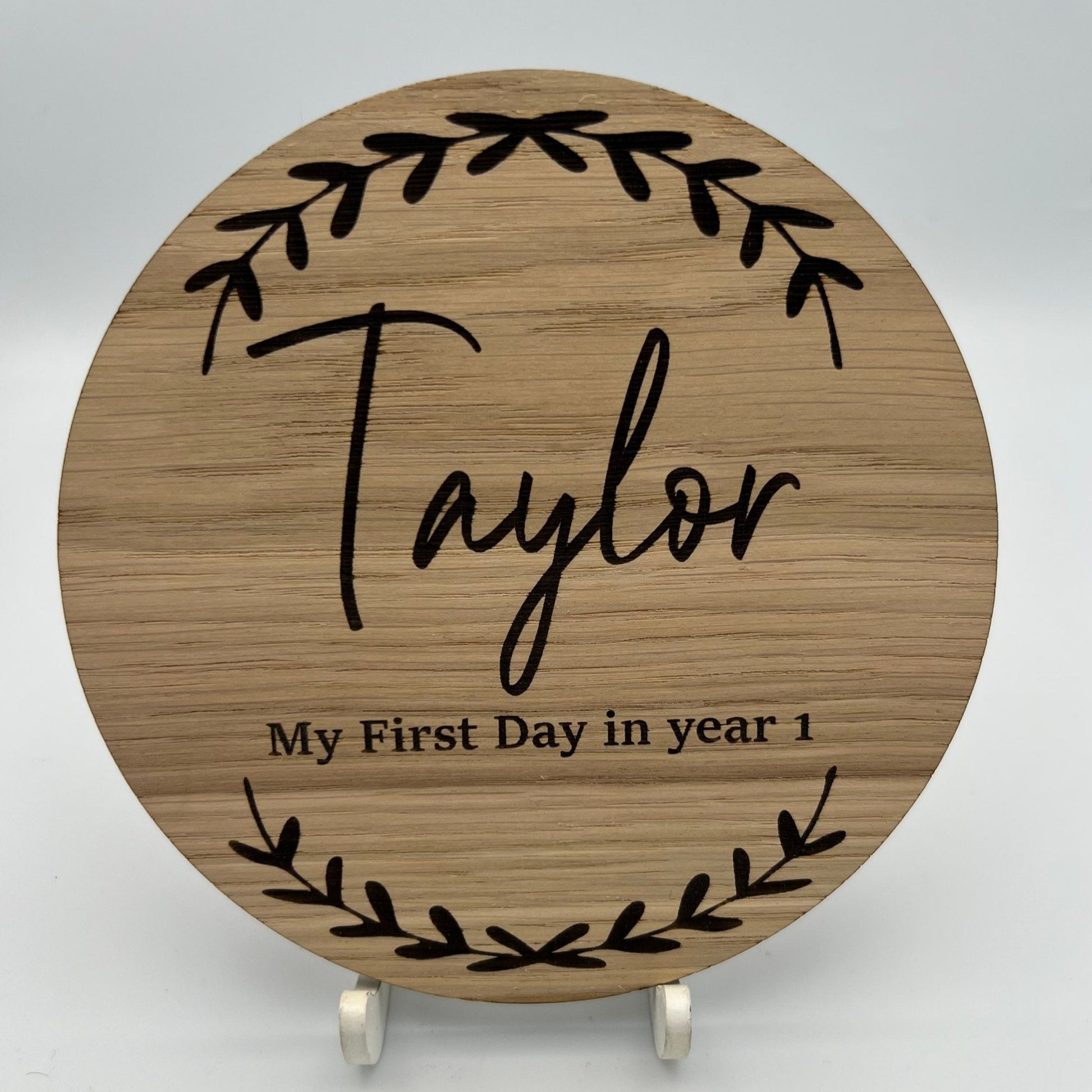 Personalised Back to School Name Photo Prop