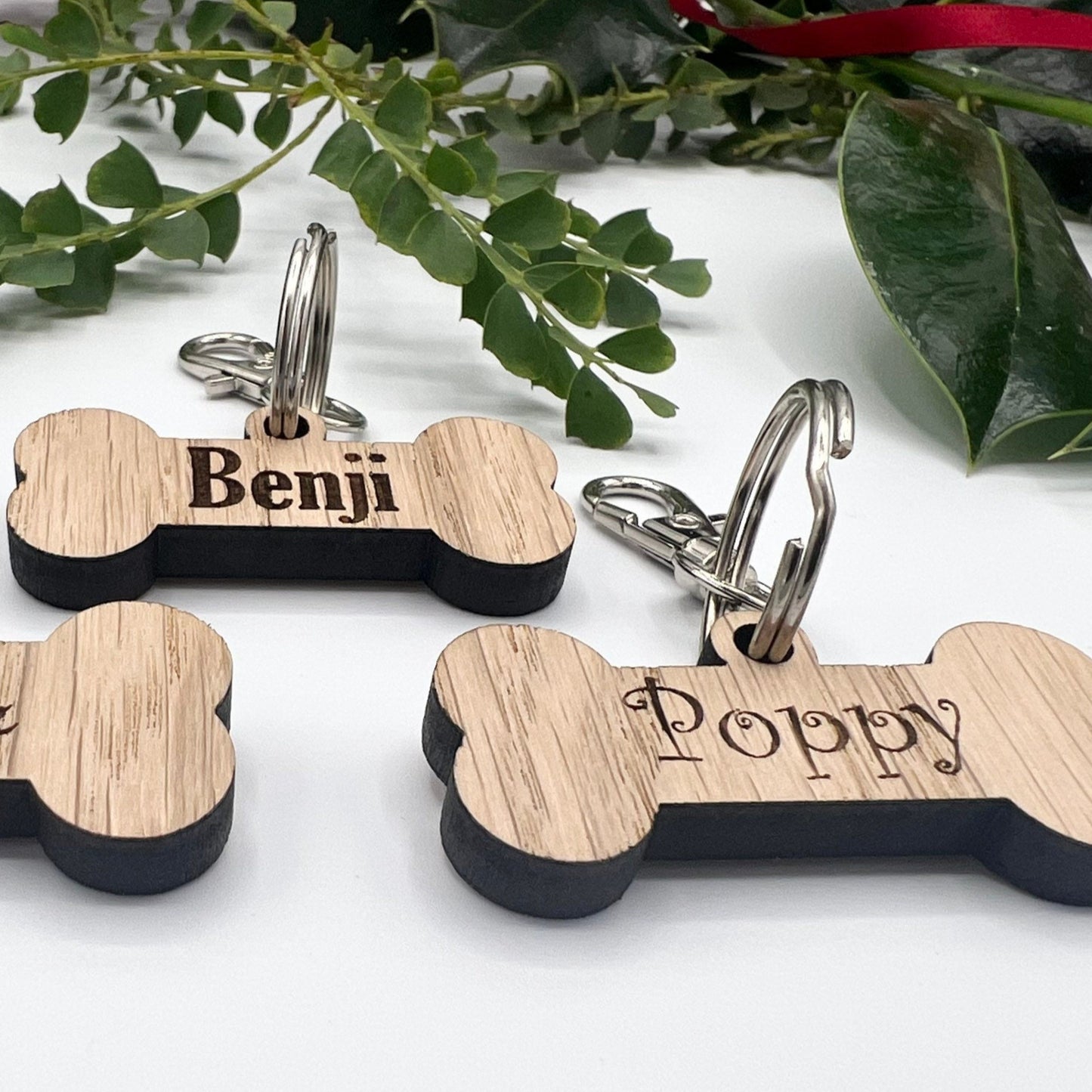 Personalised Bone Keyring
