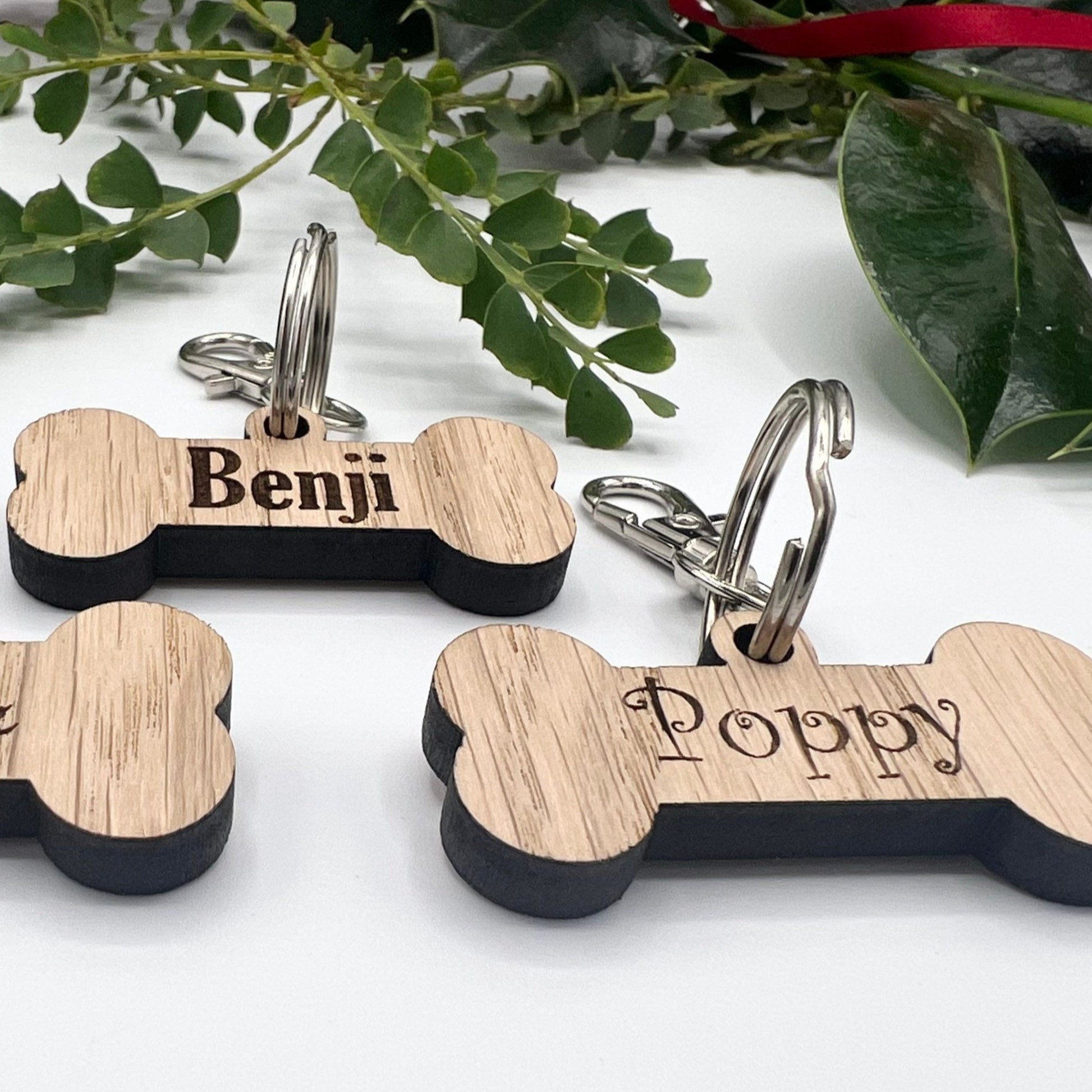 Personalised Bone Keyring