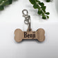 Personalised Bone Keyring