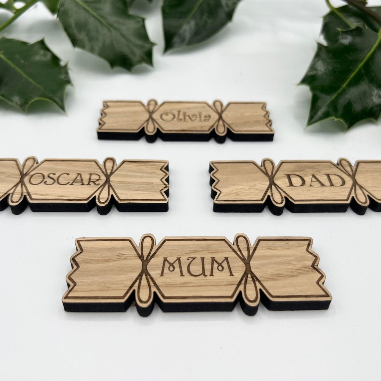 Personalised Cracker Table Names