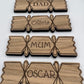 Personalised Cracker Table Names