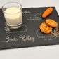 Personalised Slate Christmas Eve Santa Board