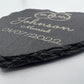 Mr & Mrs Personalised Wedding Coaster
