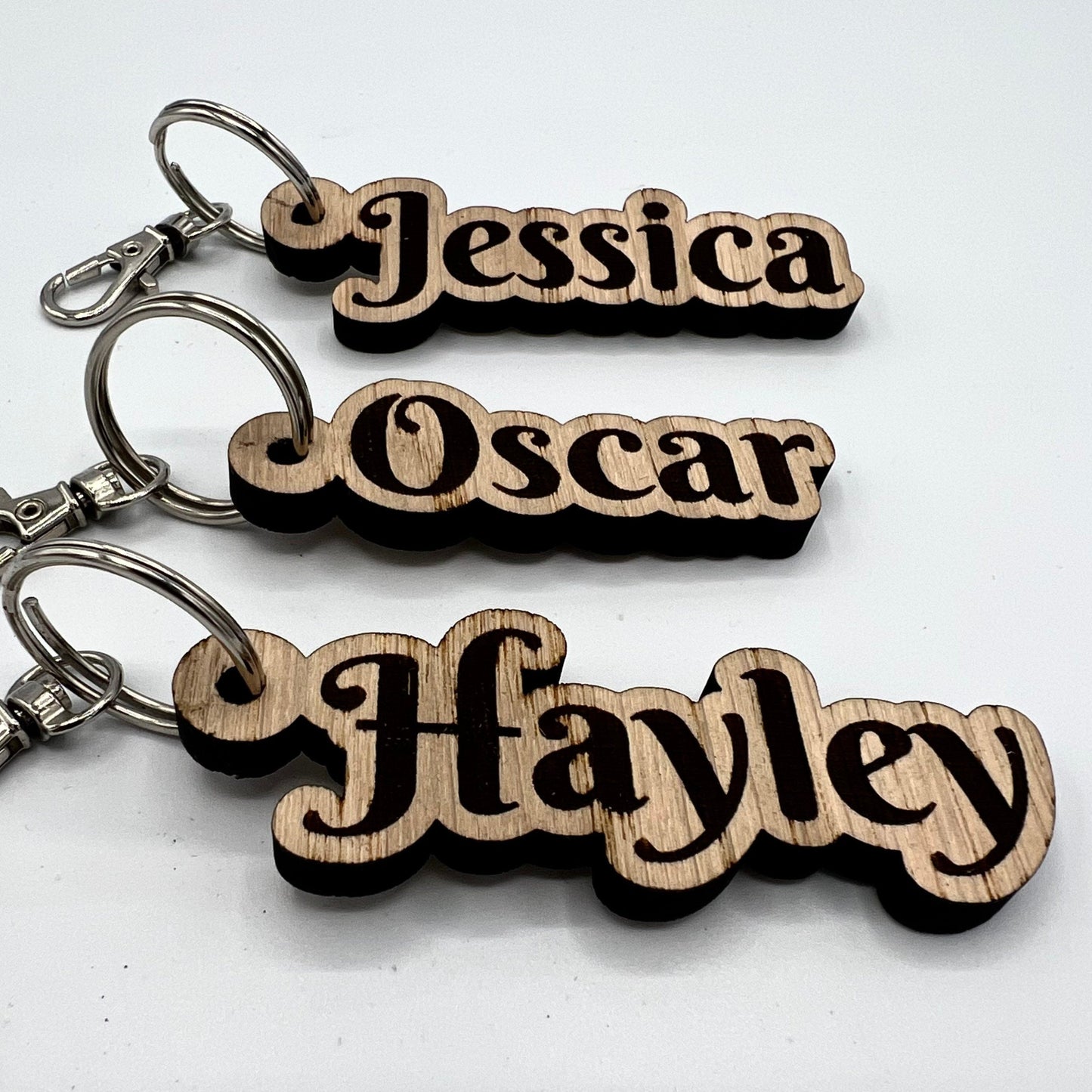 Personalised Name Keyring
