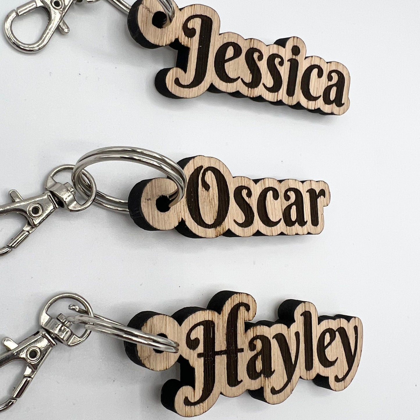 Personalised Name Keyring